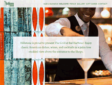 Tablet Screenshot of grillatbalharbour.com